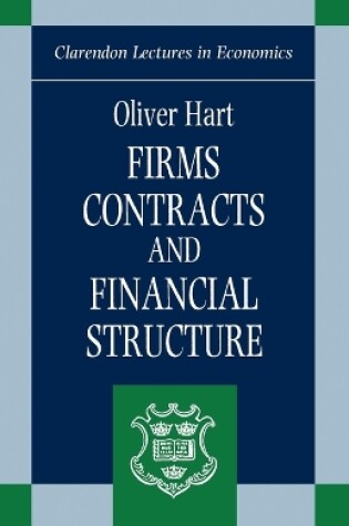 Cover of Firms, Contracts, and Financial Structure