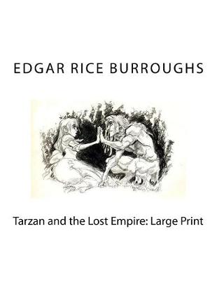 Book cover for Tarzan and the Lost Empire