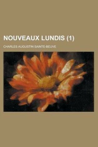 Cover of Nouveaux Lundis (1 )