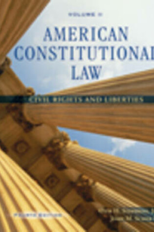 Cover of American Constitutional Law