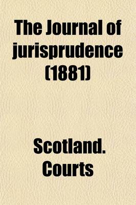 Book cover for The Journal of Jurisprudence (Volume 25)