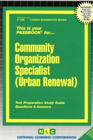 Cover of Community Organization Specialist (Urban Renewal)