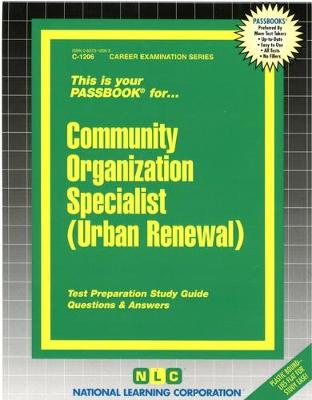 Book cover for Community Organization Specialist (Urban Renewal)