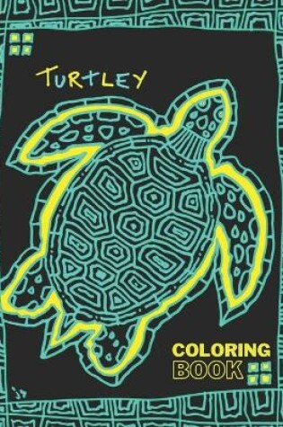 Cover of turtley coloring book