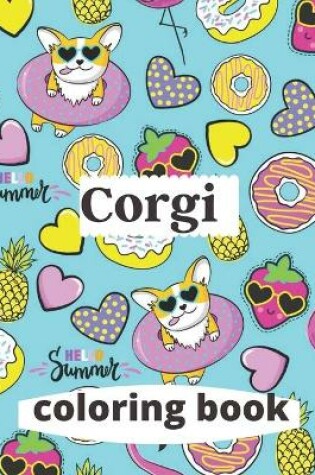 Cover of Corgi coloring book