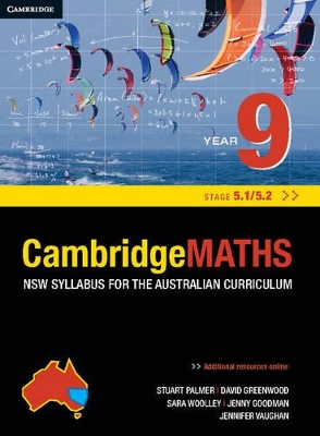 Book cover for Cambridge Mathematics NSW Syllabus for the Australian Curriculum Year 9 5.1 and 5.2