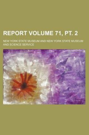 Cover of Report Volume 71, PT. 2