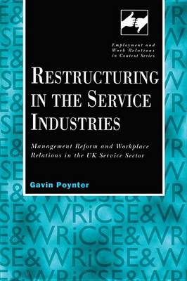 Cover of Restructuring in the Service Industries