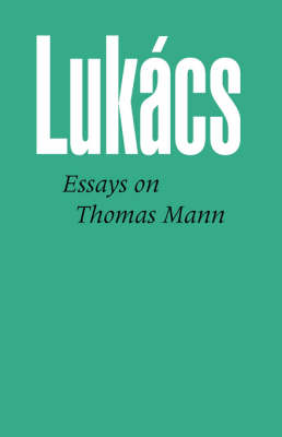Book cover for Essays on Thomas Mann