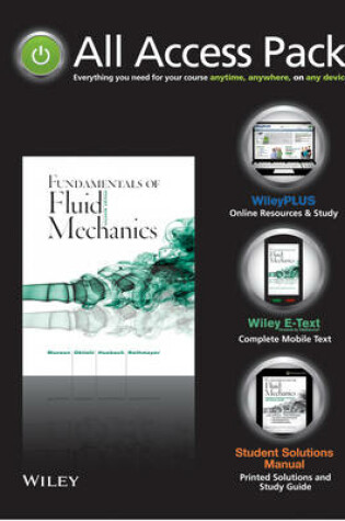 Cover of All Access Pack for Fundamentals of Fluid Mechanics Set