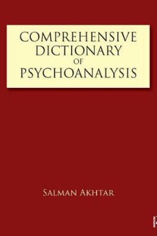 Cover of Comprehensive Dictionary of Psychoanalysis