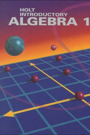 Cover of Introduction to Algebra, 1993