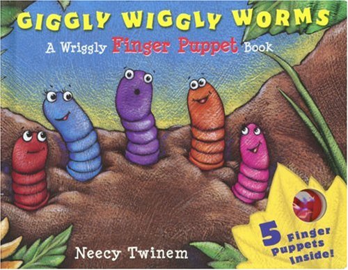 Book cover for Giggly Wiggly Worms