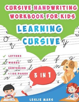 Cover of Cursive Handwriting Workbook for Kids