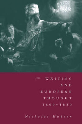 Cover of Writing and European Thought 1600-1830