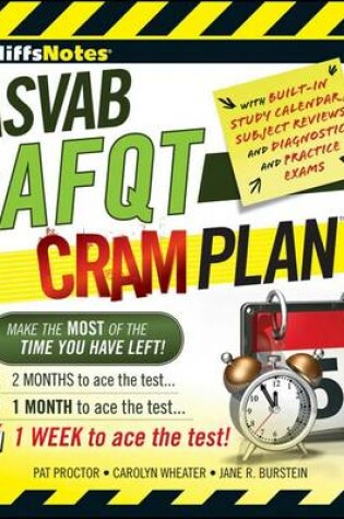 Cover of Cliffsnotes ASVAB Afqt Cram Plan