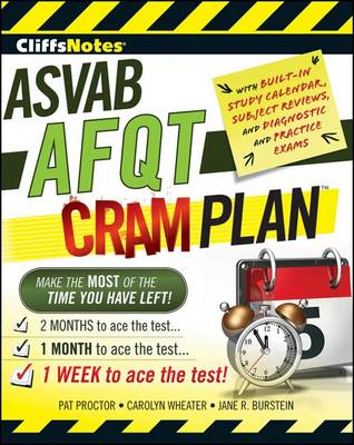 Book cover for Cliffsnotes ASVAB Afqt Cram Plan