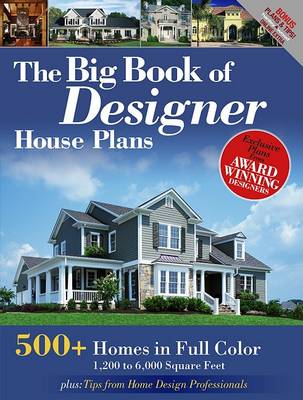 Book cover for The Big Book of Designer Home Plans