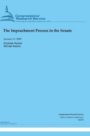 Cover of The Impeachment Process in the Senate