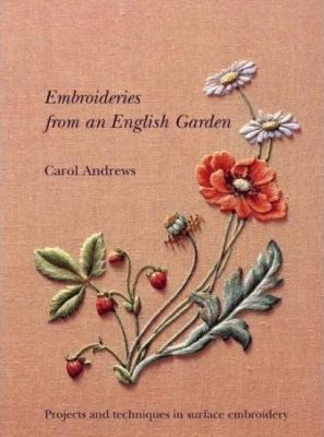 Book cover for Embroideries from An English Garden