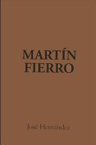 Cover of Martín Fierro