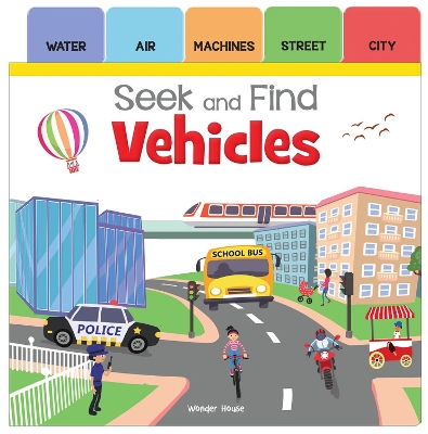 Book cover for Seek and Find - Vehicles