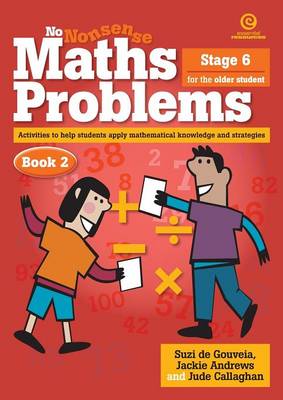 Book cover for No Nonsense Maths Problems for Older Students Bk 2