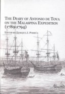 Cover of The Diary of Antonio de Tova on the Malaspina Expedition (1789-1794)