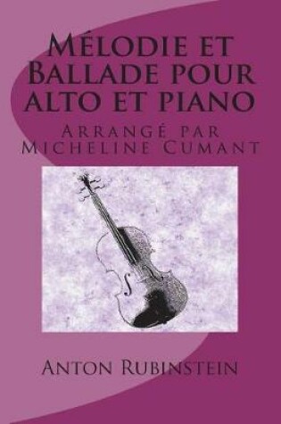 Cover of Melodie et Ballade pour alto et piano