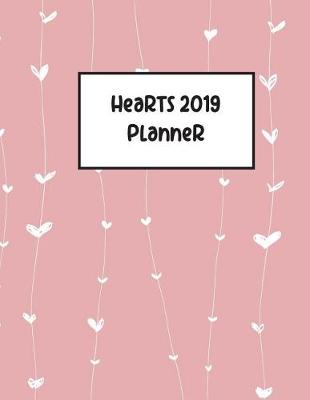 Book cover for Hearts 2019 Planner