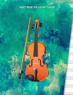 Book cover for Sheet Music for Violin Players