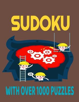 Book cover for sudoku with over 1000 puzzles