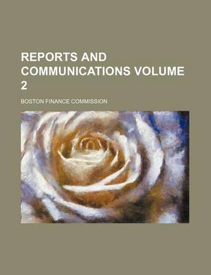 Book cover for Reports and Communications Volume 2