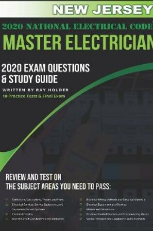 Cover of New Jersey 2020 Master Electrician Exam Questions and Study Guide