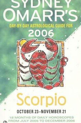 Cover of Sydney Omarr's Day by Day Astrological Guide for 2006