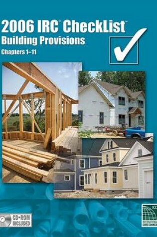 Cover of 2006 IRC Checklist - Building Provisions, Chapters 1-11