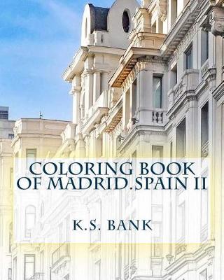 Book cover for Coloring Book of Madrid.Spain II