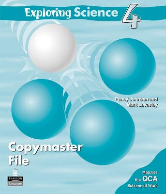 Book cover for Exploring Science Copymaster File 4