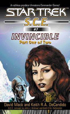 Book cover for Star Trek: Invincible Book One