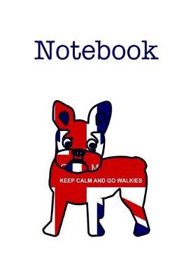 Book cover for Keep Calm French Bulldog Notebook