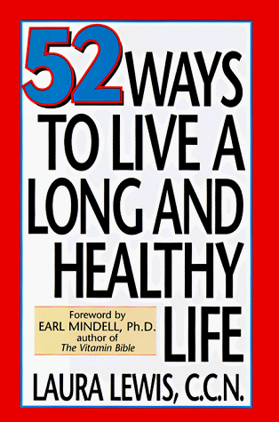 Book cover for 52 Ways to Live a Long and Healthy Life