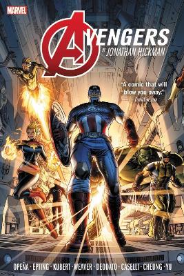 Book cover for Avengers By Jonathan Hickman Omnibus Vol. 1