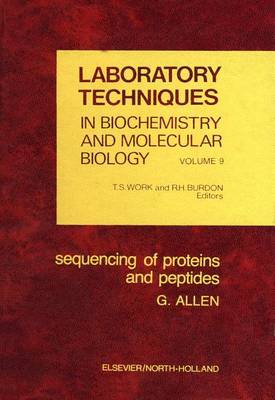 Cover of Sequencing of Proteins and Peptides