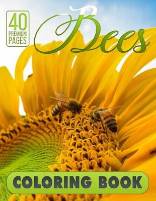 Book cover for Bees Coloring Book