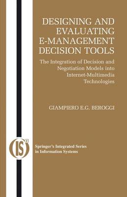 Book cover for Designing and Evaluating E-Management Decision Tools