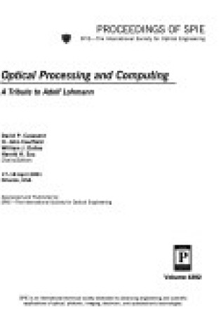 Cover of Optical Processing and Computing