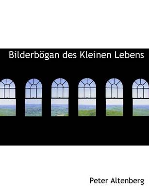 Book cover for Bilderbogan Des Kleinen Lebens