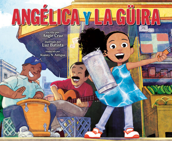 Book cover for Angélica y la güira