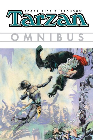 Book cover for Edgar Rice Burroughs's Tarzan Omnibus Volume 1