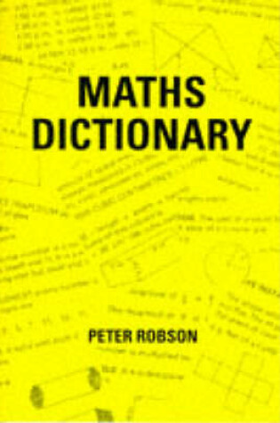 Cover of Maths Dictionary